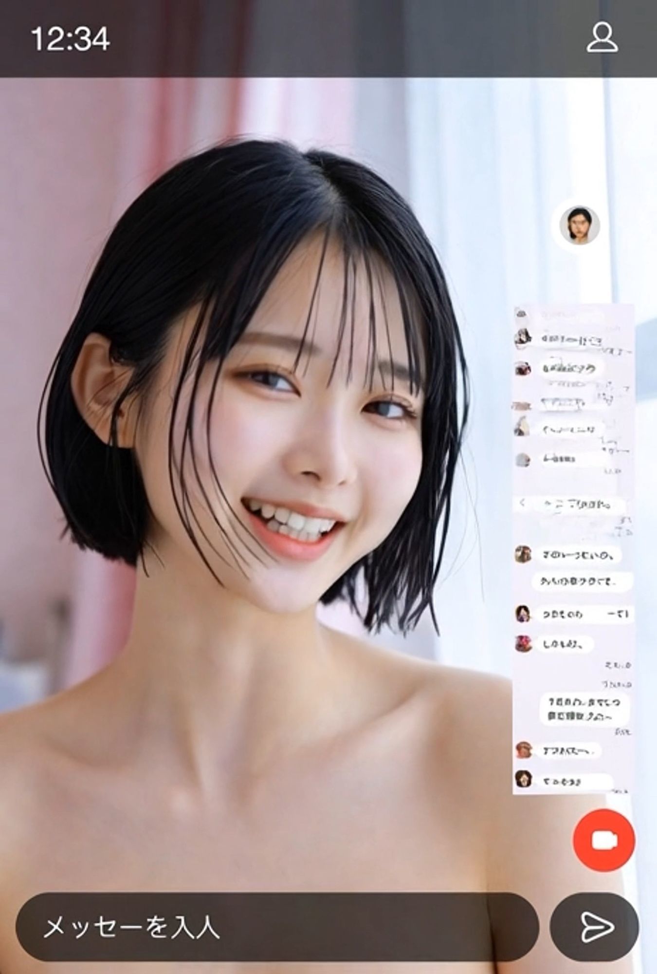 Z世代女子のおっぱい配信2 画像5