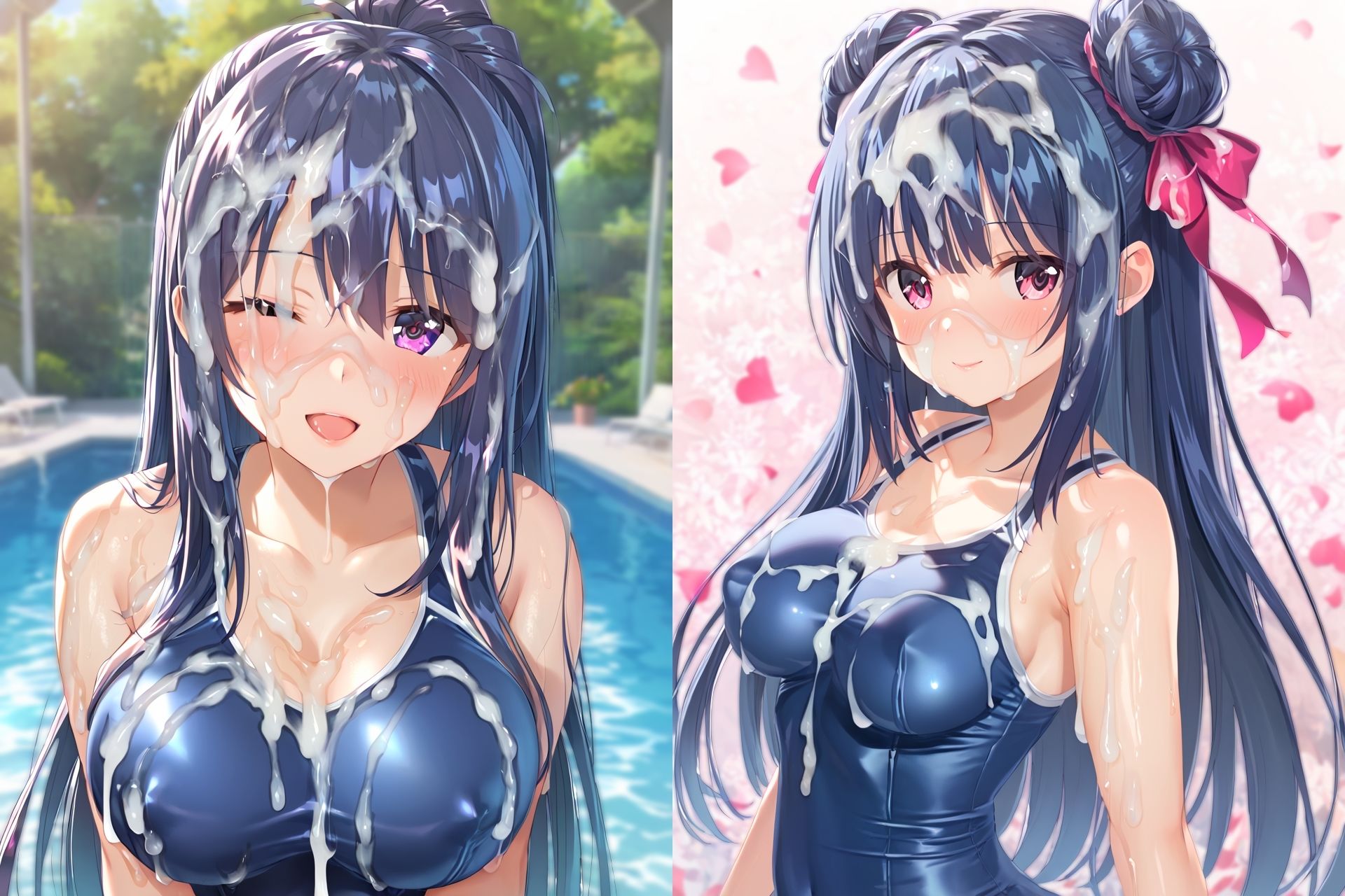 スク水ぶっかけCG集3 サンプル5