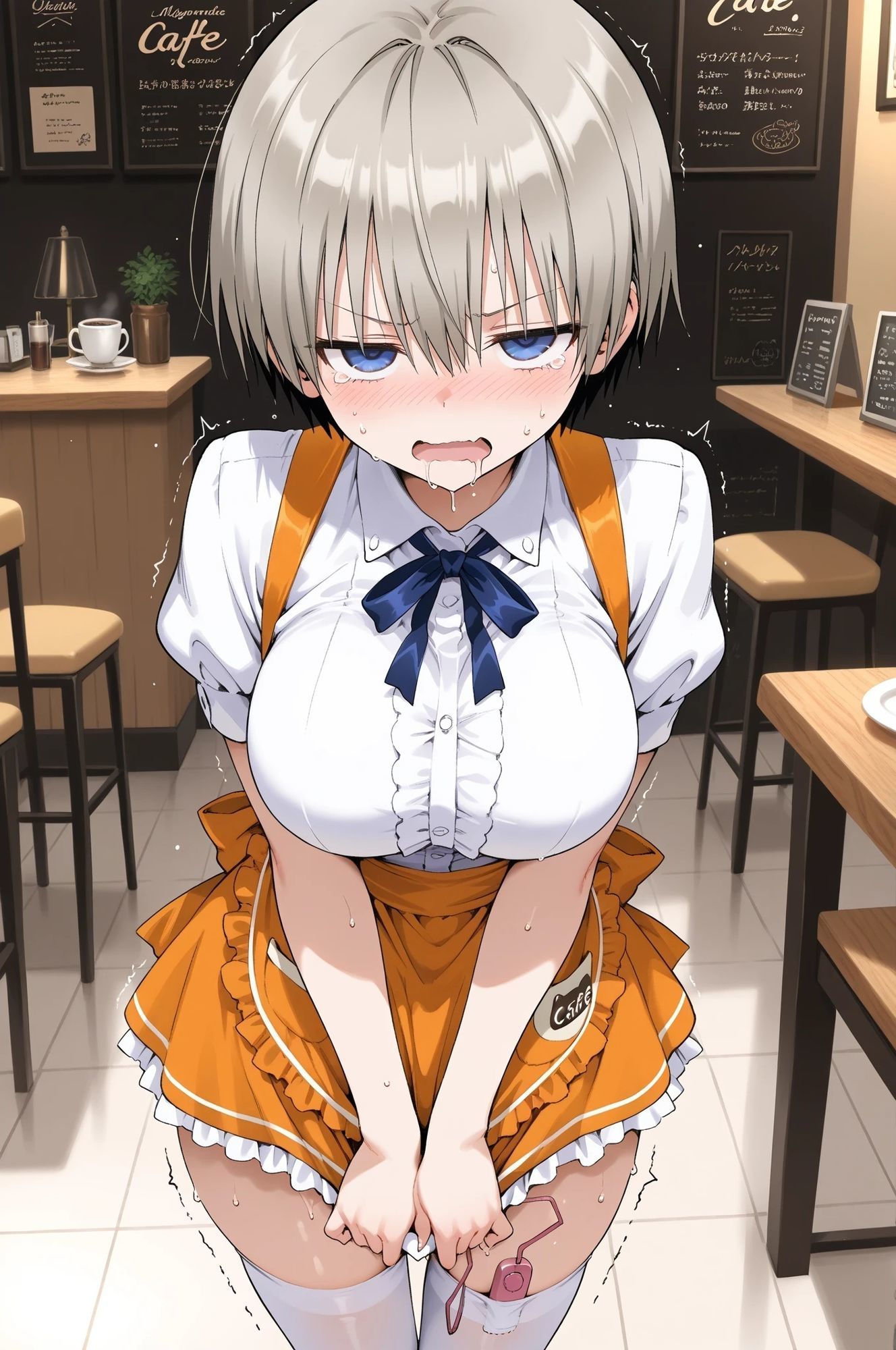 とあるカフェの新人研修記録（はな 20才）〜ボーイッシュで生意気な後輩をわからせ〜 画像9