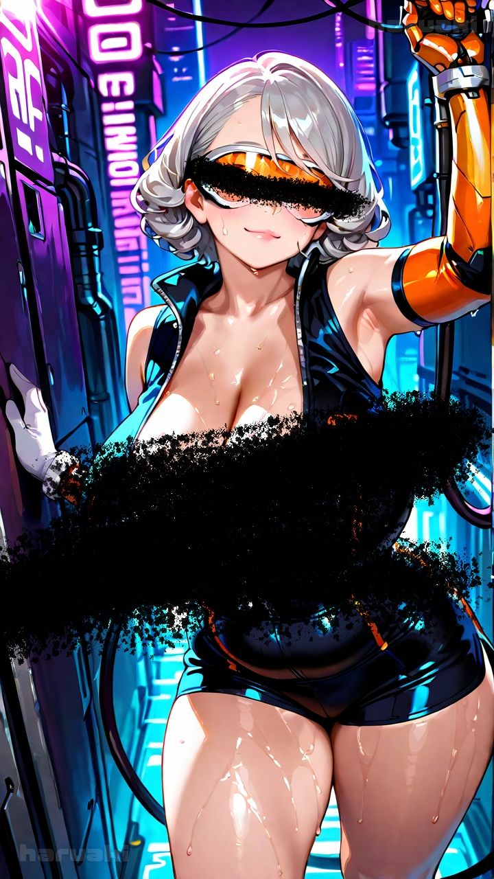 【AIアニメ巨乳美女写真集】Vol.4胸で受け止めてくれる未来系女子_再掲 画像2