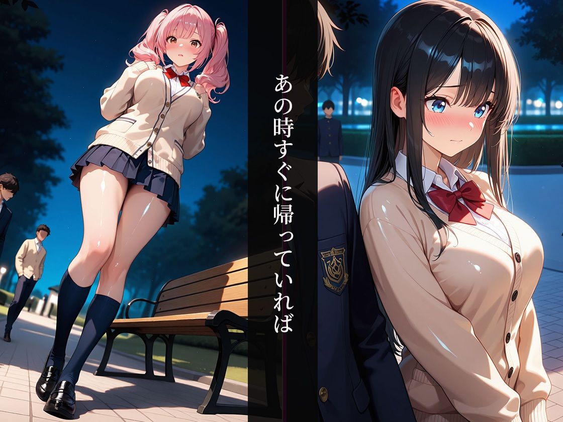 【エロ漫画】女子校生輪●レ●プ〜彼氏の前で強??中出し〜3