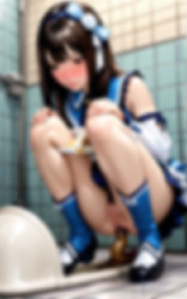 アイドルの秘密を暴く隠し撮りカメラ──。出番前の個室で無防備に放つ排泄の音と姿。弱肉強食の罠に嵌まった獲物の末路。 画像4