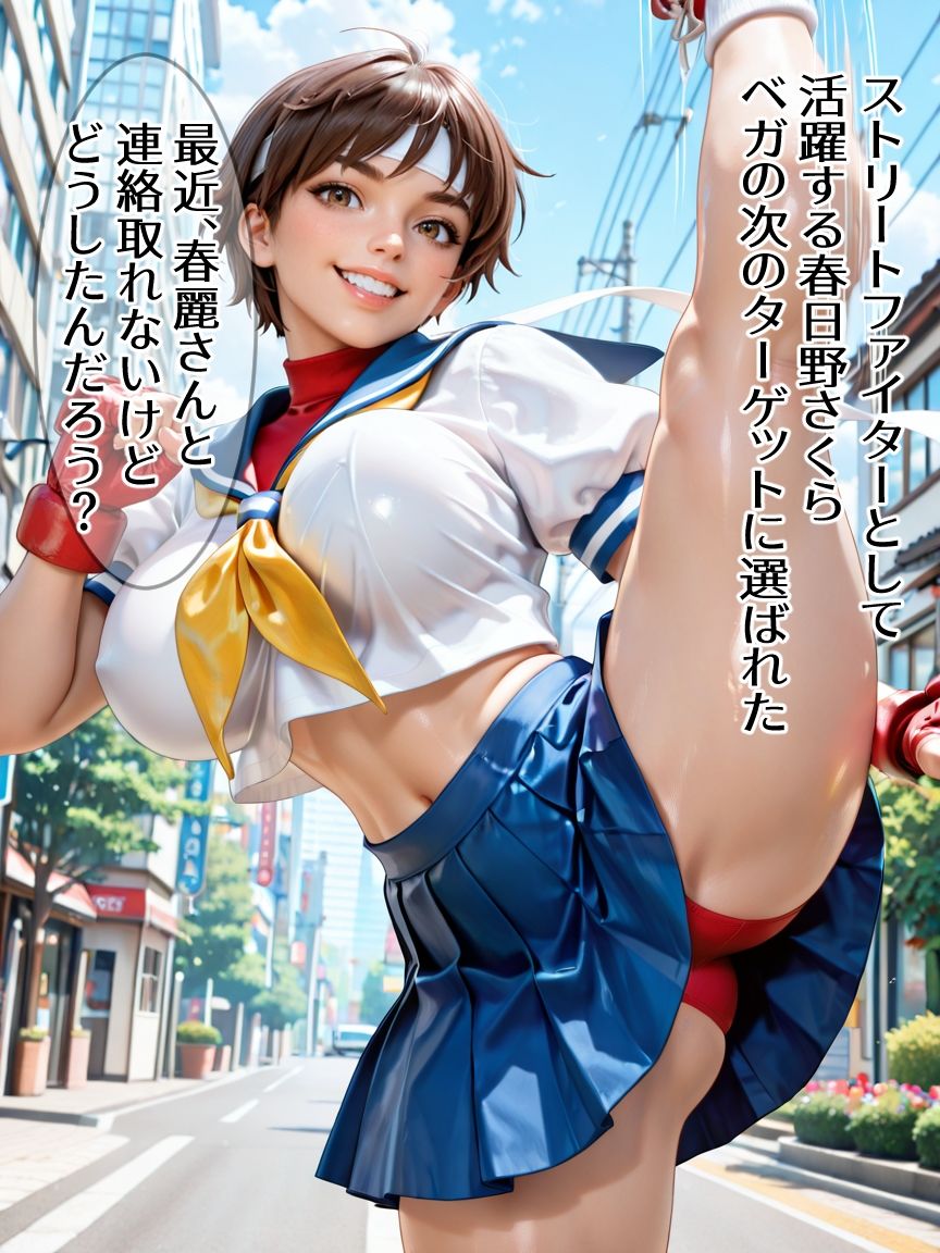 敗北した女格闘家  さ〇ら  編 画像1