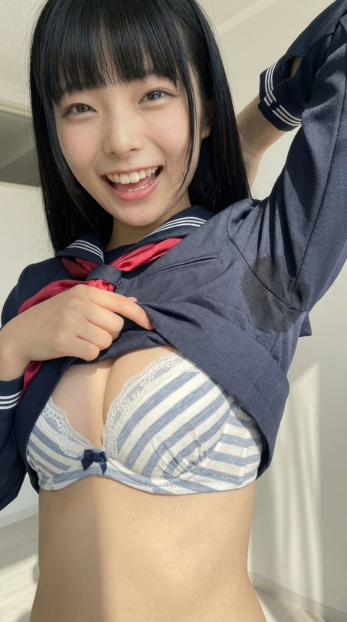 清楚系美少女にブルマとニーハイを履かせたらむちむち下半身が凄すぎた 画像8