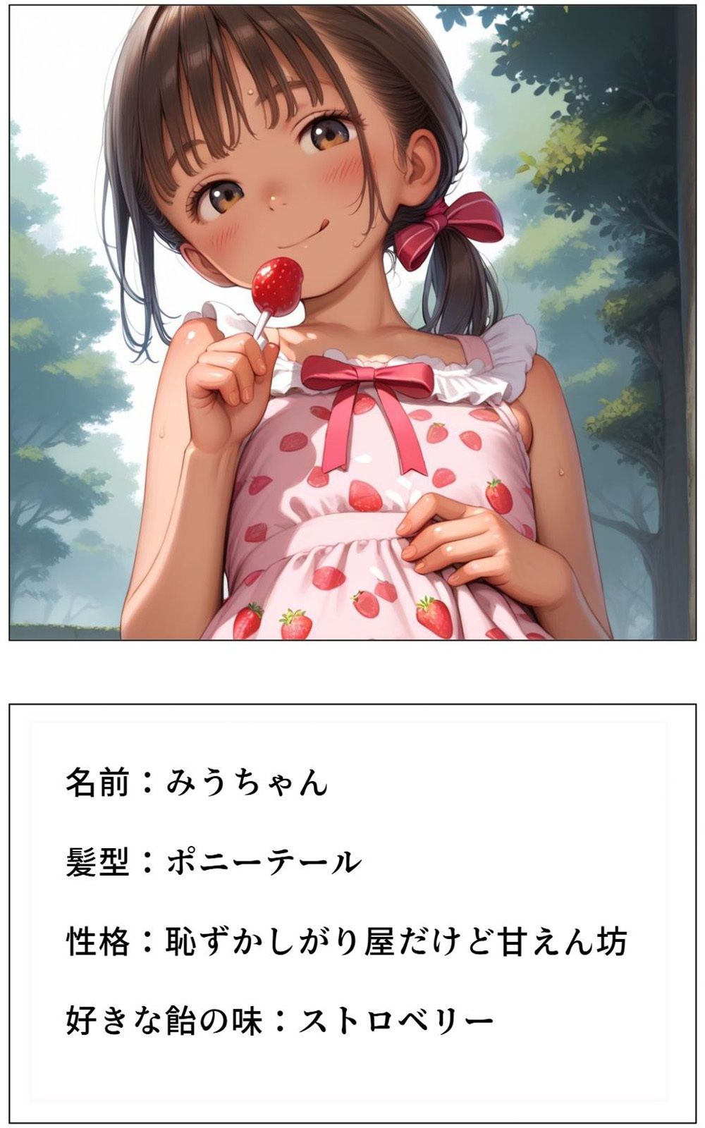 飴あげるから「すじまん」見せて〜甘えん坊みうちゃんと禁断すじまん撮影会〜 エロ漫画3