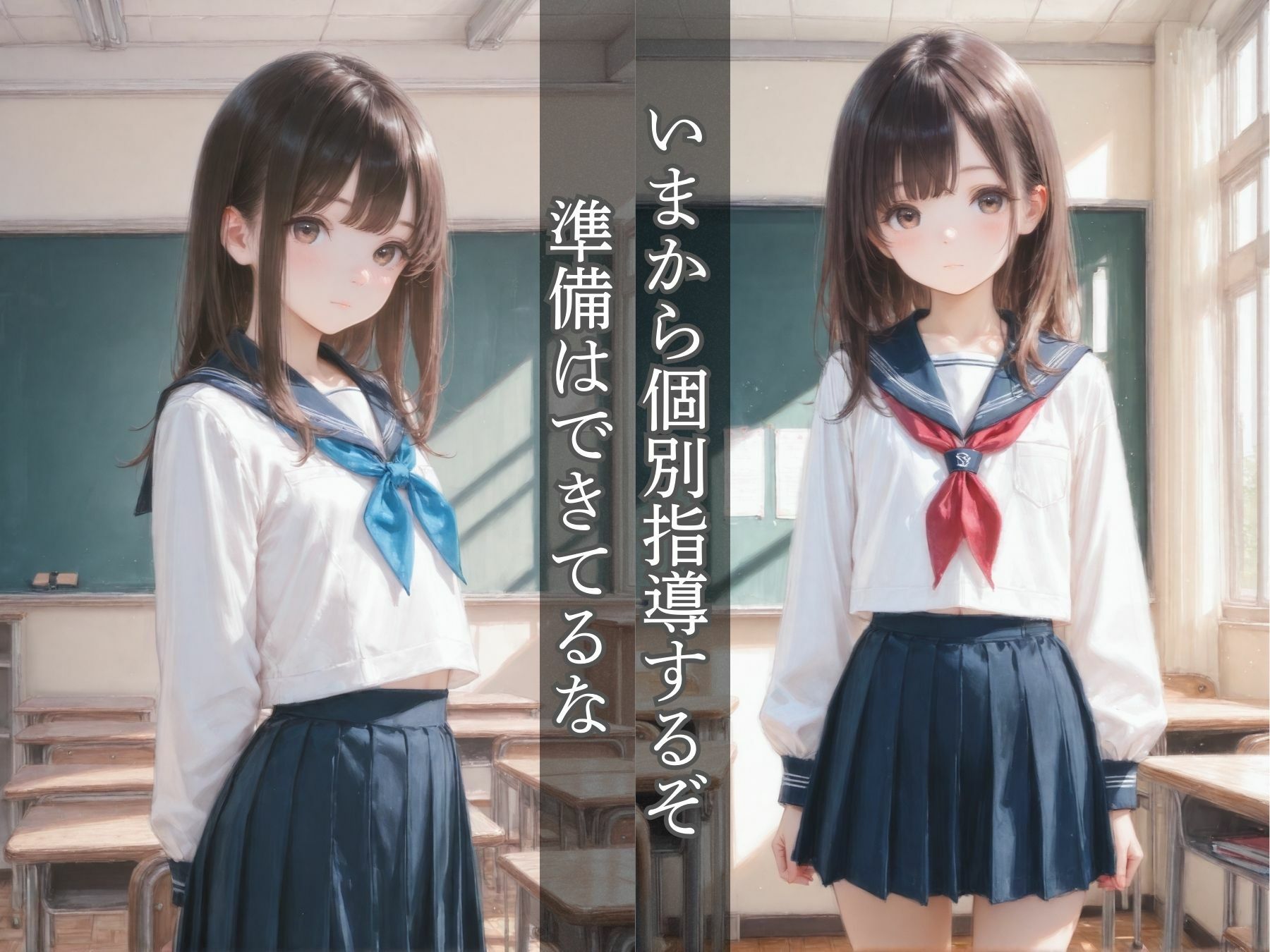ちっぱい女子校生放課後に行われる秘密の個別指導 サンプル画像 2