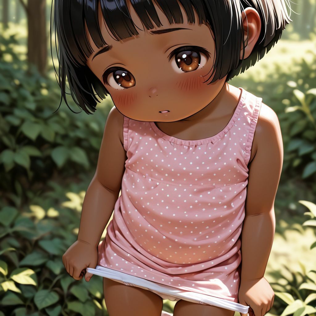 アジアの山奥で仲良くなった少女 エロ漫画3