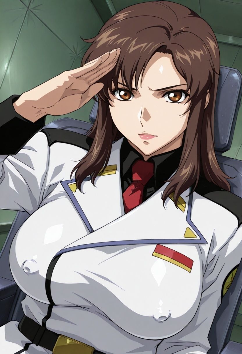 あこがれヒロインアート マリュー編 爆乳艦長真心の献身 画像3