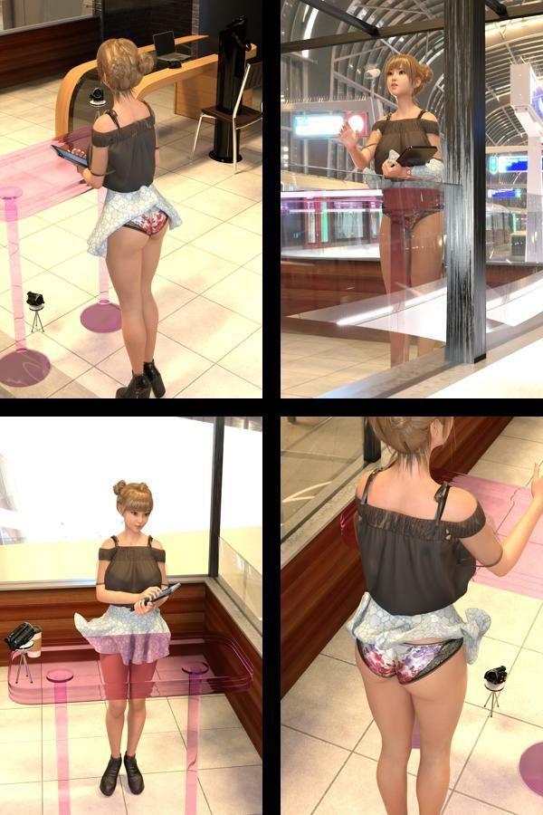 【▲All】『理想の彼女を3DCGで作ります』から生まれたバーチャルアイドル「一ノ瀬廻里（いちのせめぐり）」の風チラハプニング写真集:風チラ_05 画像2