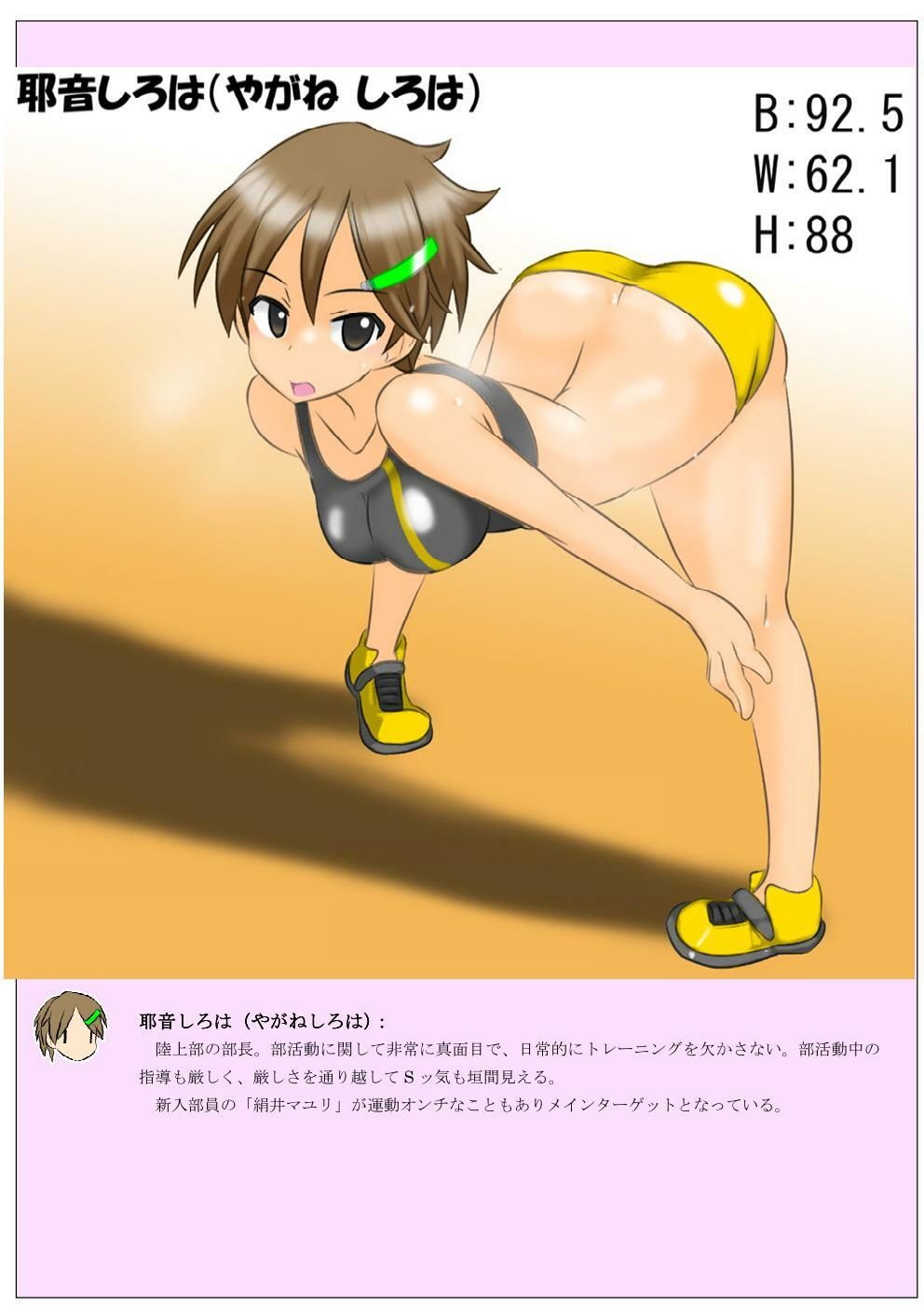 【フレッシュ版】精神操作！催●陸上部  〜ハート目全裸プロフィール集〜 画像4