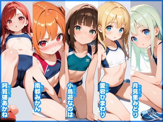 【あおいろ＊グラフィ】陸上ブルマ少女15人（2026年2月号） サンプル画像 2