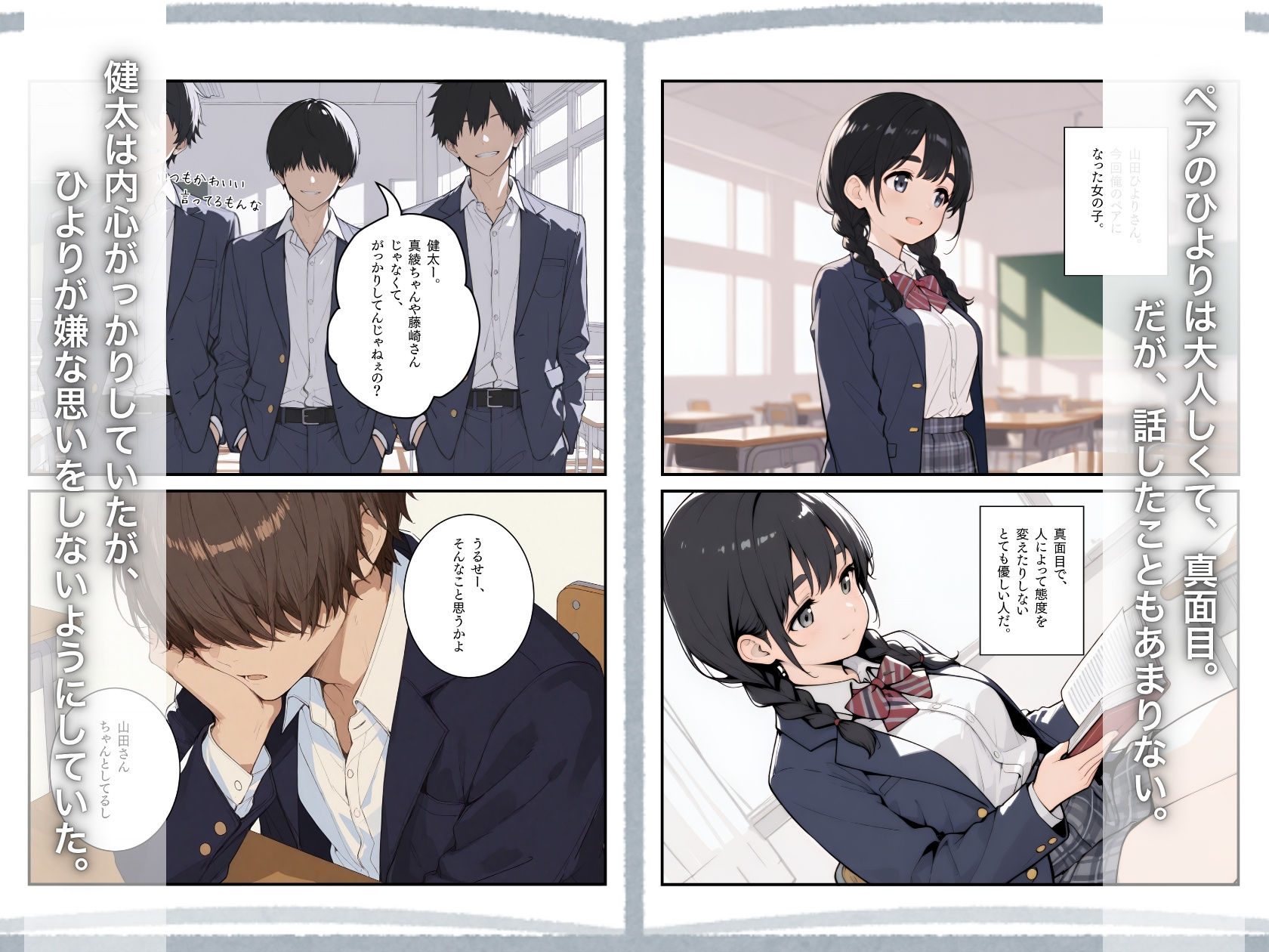 修学旅行3―最初は気にも留めなかった地味な子に、いつの間にか惹かれていた話。