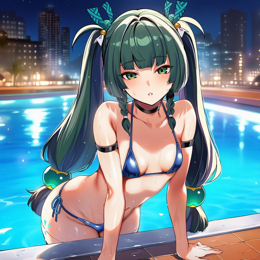 ゼ◯ゼロ 青◯ 水着グラビア イラスト集 画像2