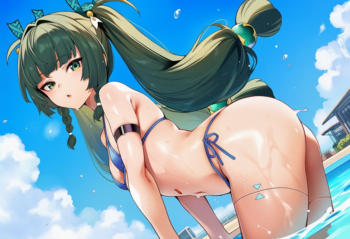 ゼ◯ゼロ 青◯ 水着グラビア イラスト集 画像3