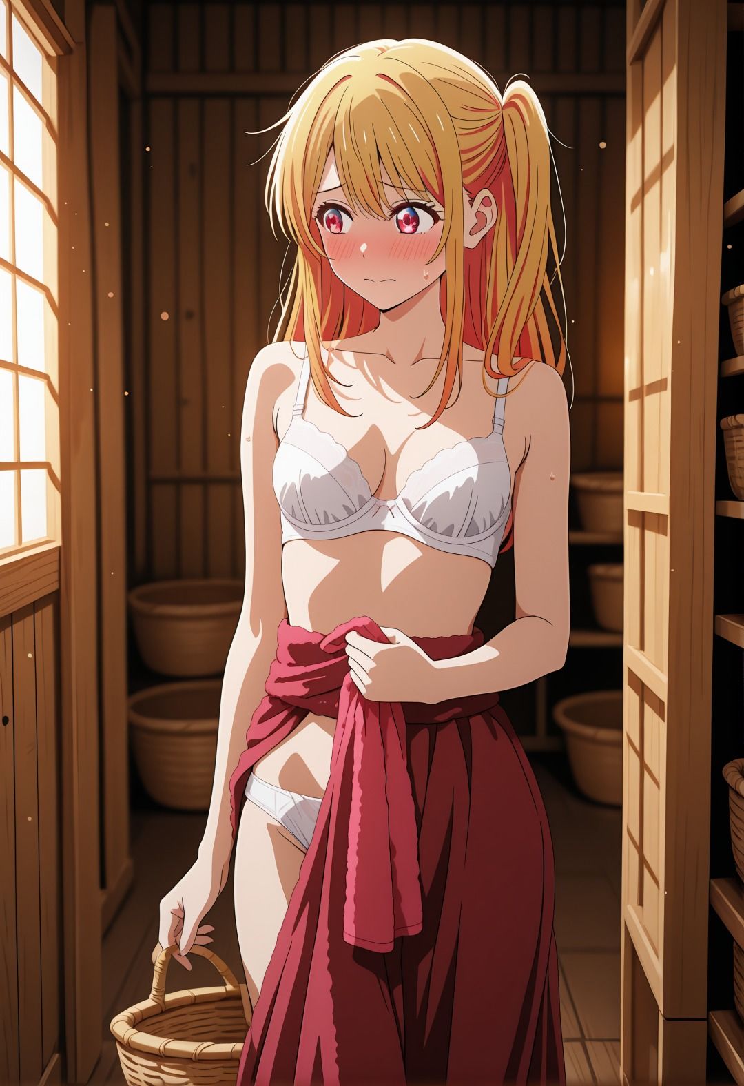 推しの◯星野◯ビー催●温泉旅館混浴洗体愛撫フェラ挿入凌●NTRエロCG集120枚 画像1