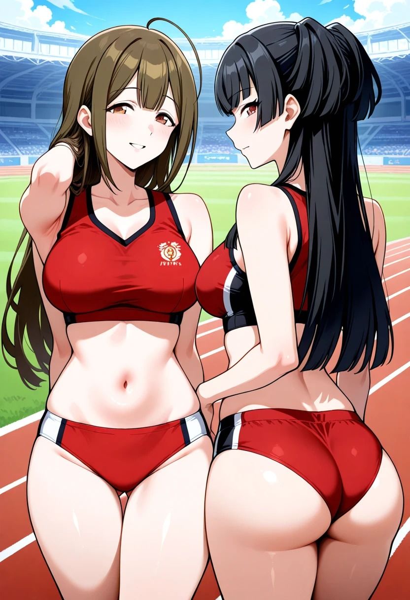 シャニマスアイドルTバック運動会 画像1