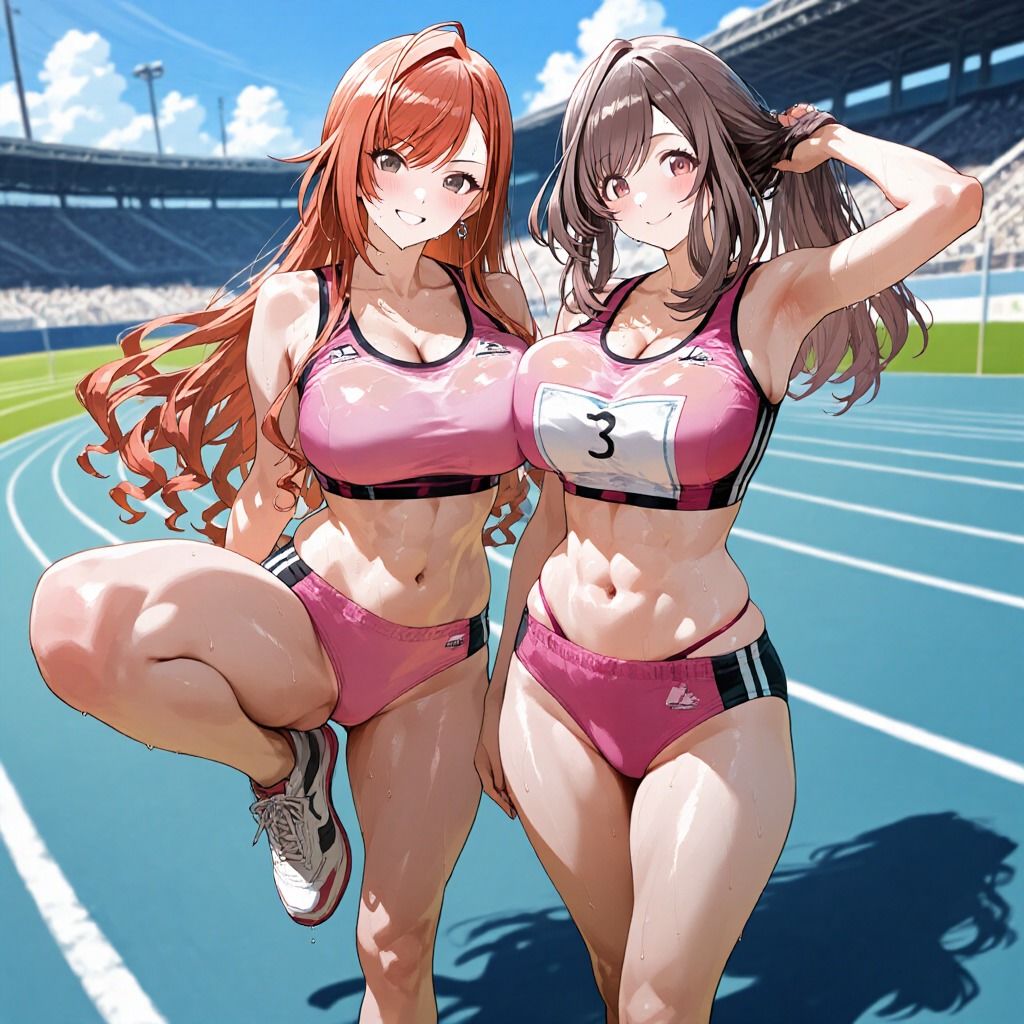 シャニマスアイドルTバック運動会 画像3