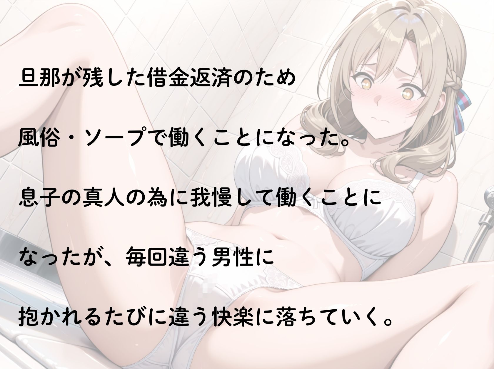 大好真●子 美人妻ソープランド 借金返済のため体、売ります 画像2