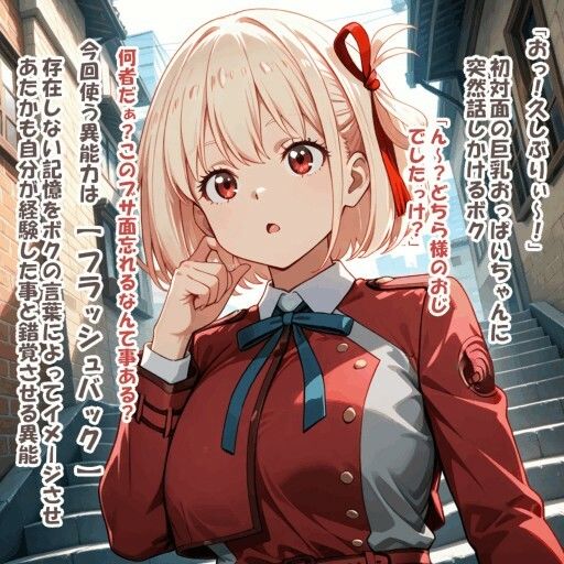 パイズリ異能力おじさん  フラッシュバック 編 画像1