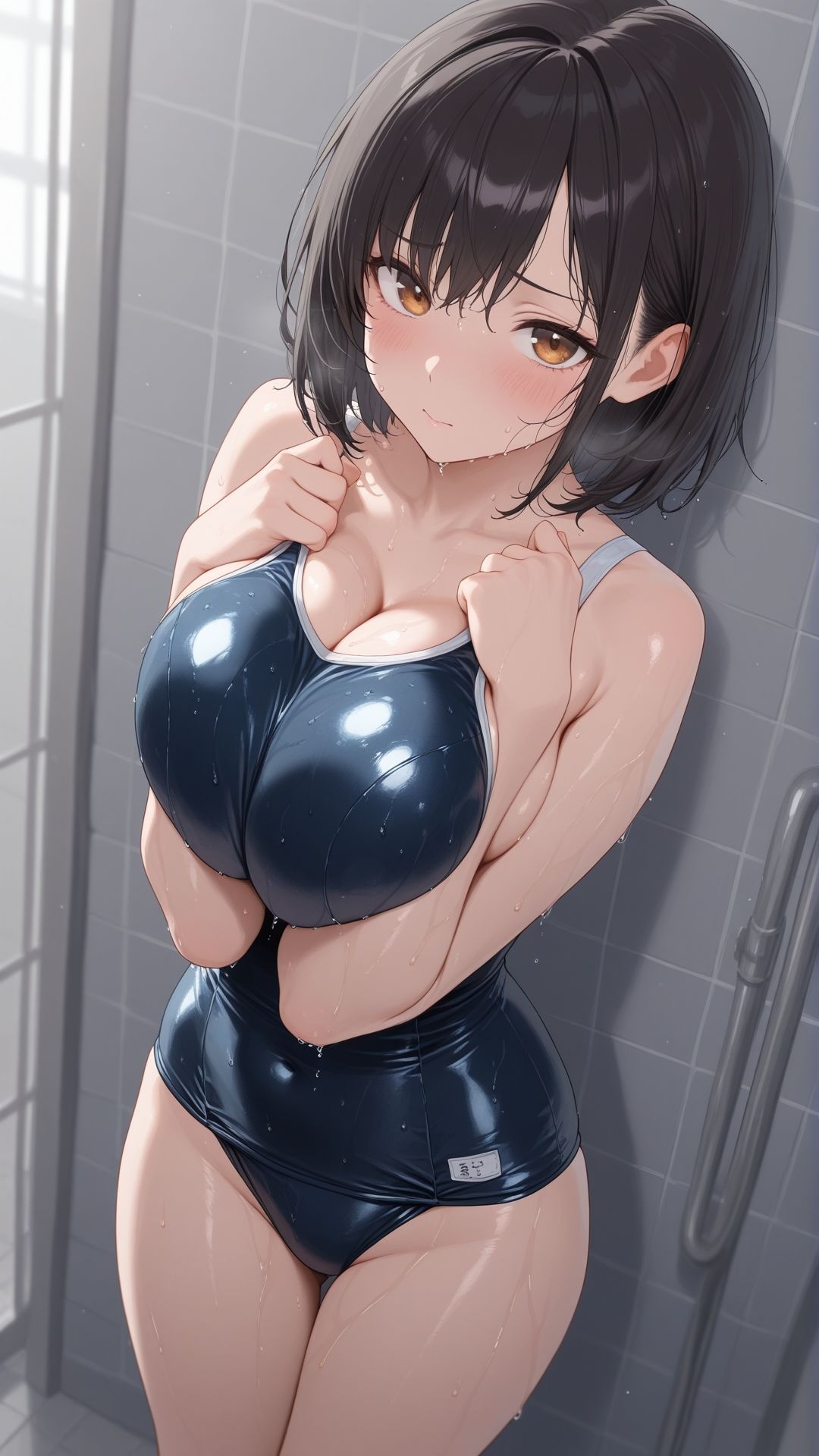 スクール水着（全年齢版）濡れ 画像2