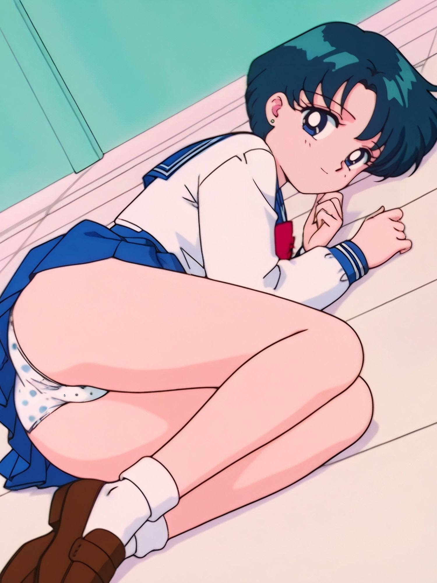 水〇亜美パンチラCG集（全100枚＋簡易パンチラアニメ3本）_model2 サンプル1