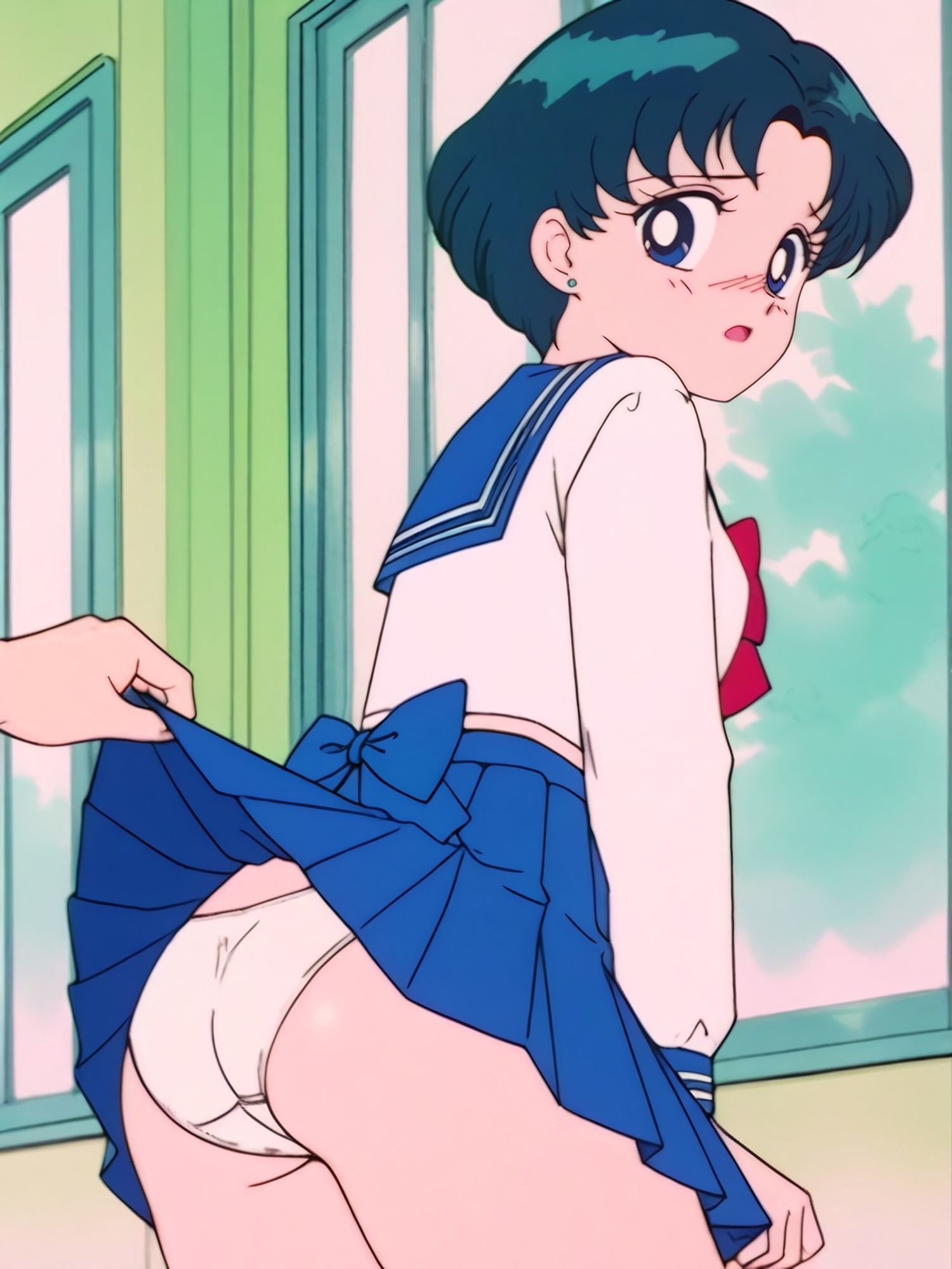 水〇亜美パンチラCG集（全100枚＋簡易パンチラアニメ3本）_model2 サンプル3