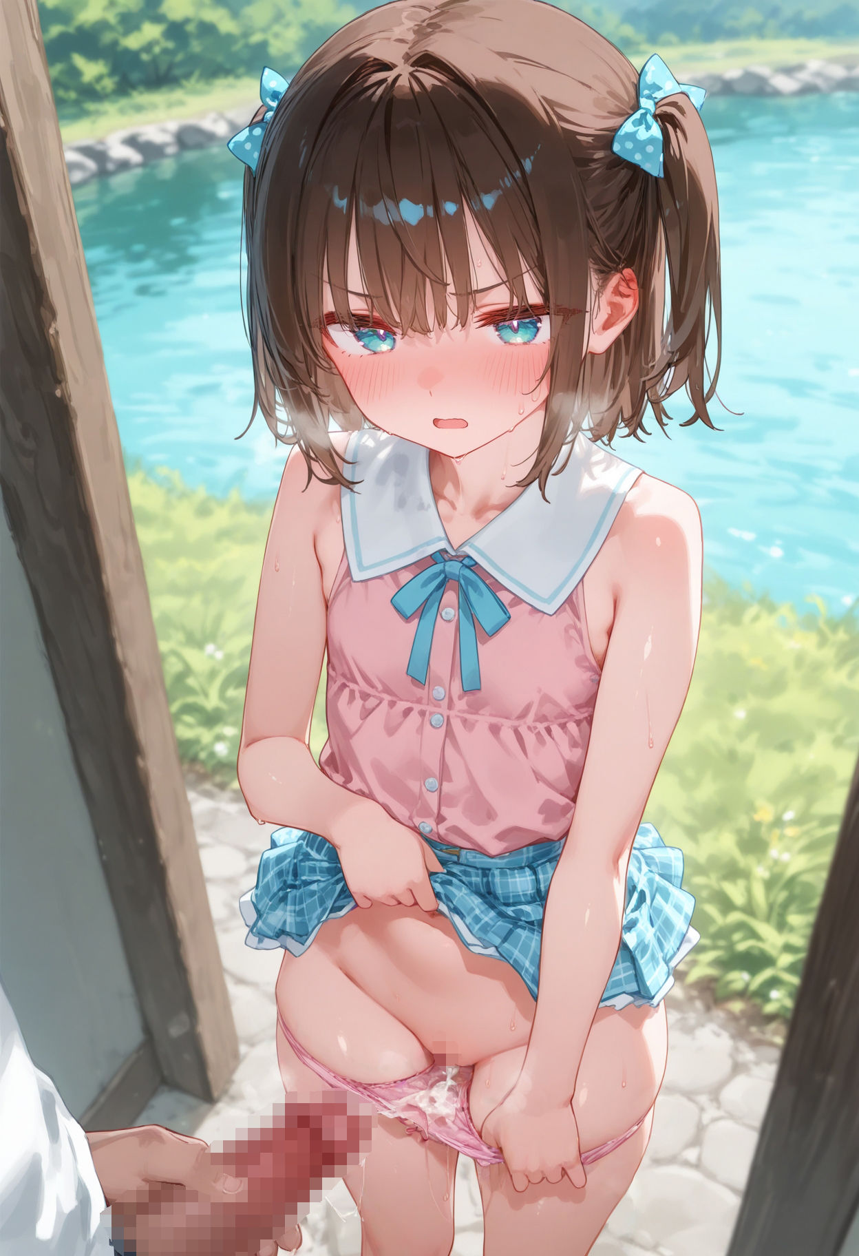 可愛い女の子のおまんこ見ながらパンツの中に射精したい！3