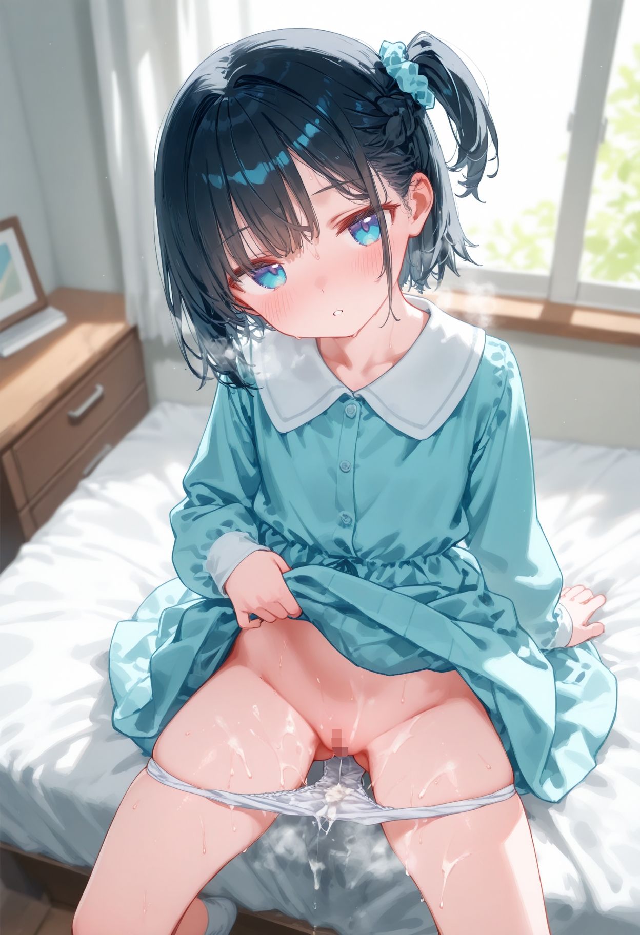 可愛い女の子のおまんこ見ながらパンツの中に射精したい！3