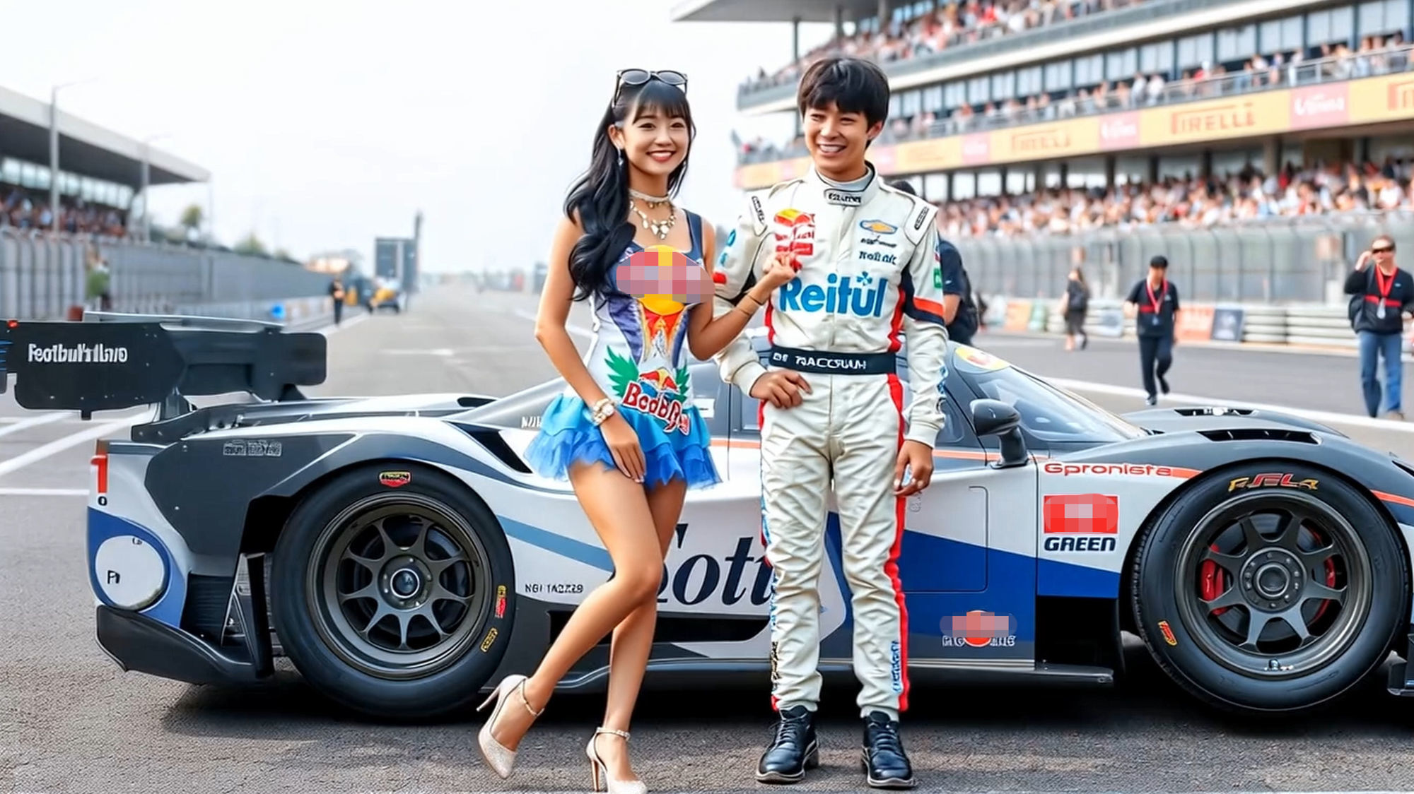 妄想11 RQ レースクィーンの下着がヤバイ AI生成動画 画像5