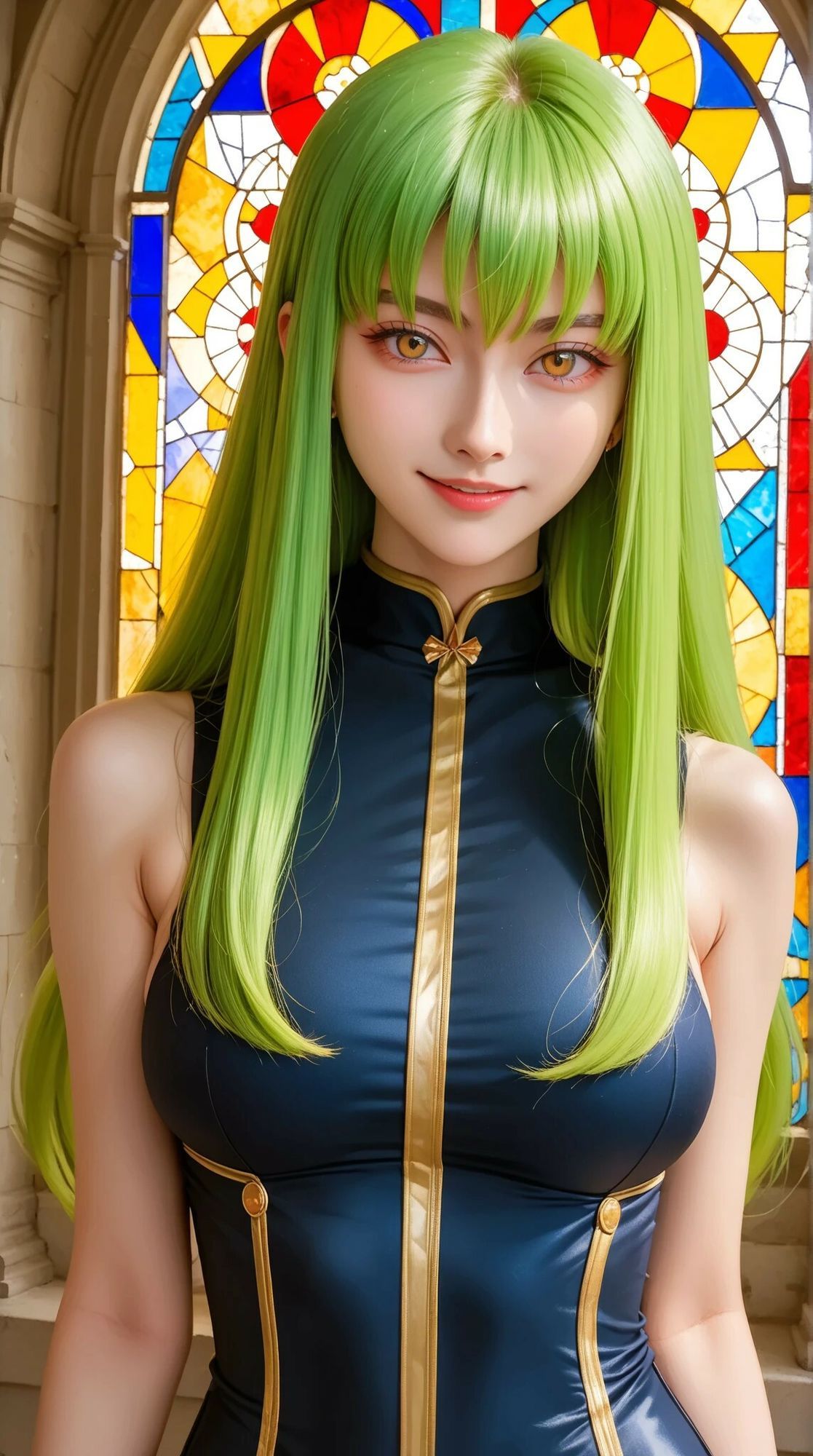 【超豪華】不老不死の魔女・C●を心ゆくまで陵●。従順な愛奴へと堕ちた緑髪の美女、淫らな全記録 画像1