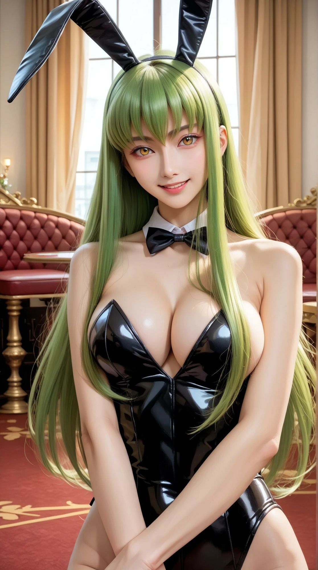 【超豪華】不老不死の魔女・C●を心ゆくまで陵●。従順な愛奴へと堕ちた緑髪の美女、淫らな全記録 画像2