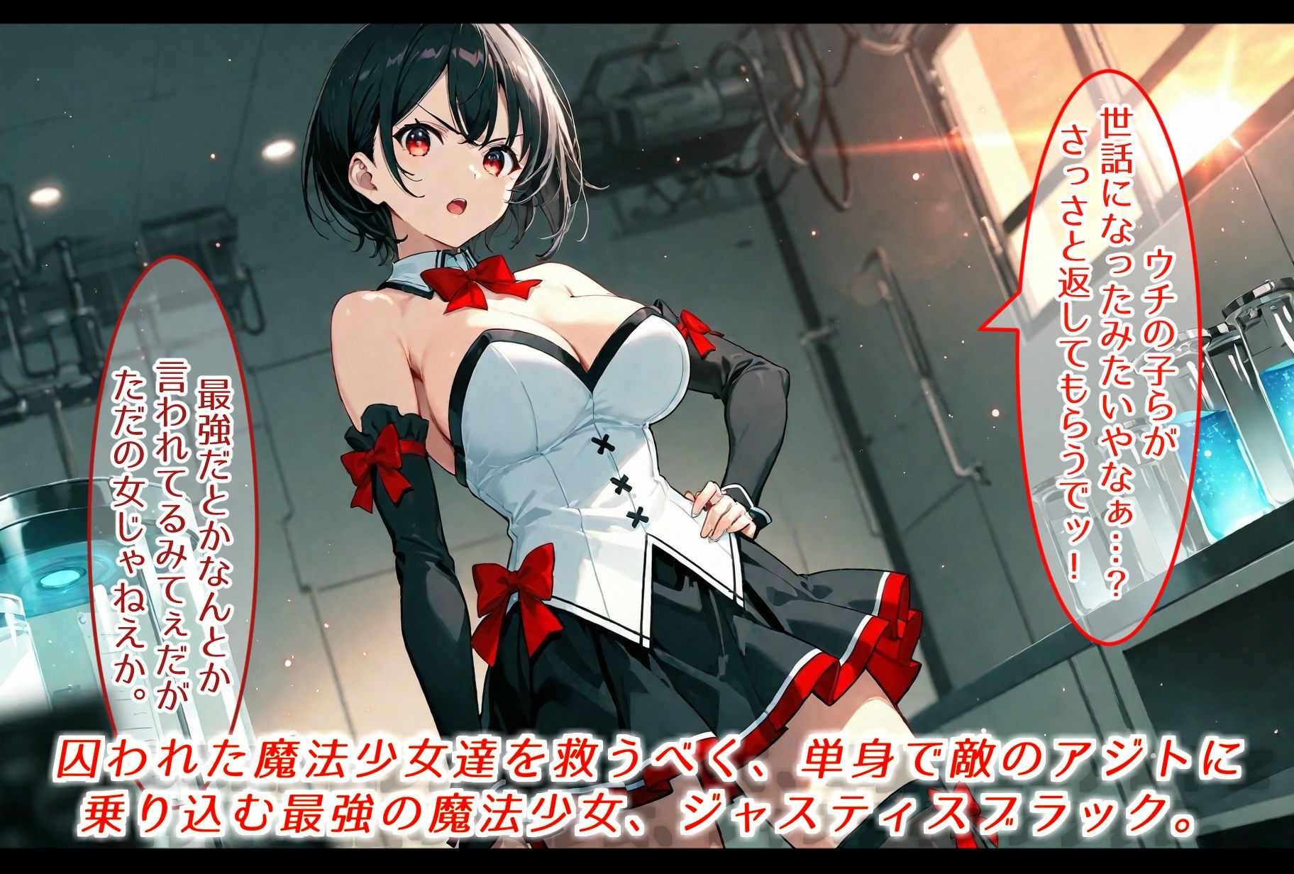 【無料エロ漫画】d_732172 最強の魔法少女、無様に散って苗床と化す(きなこもっち)