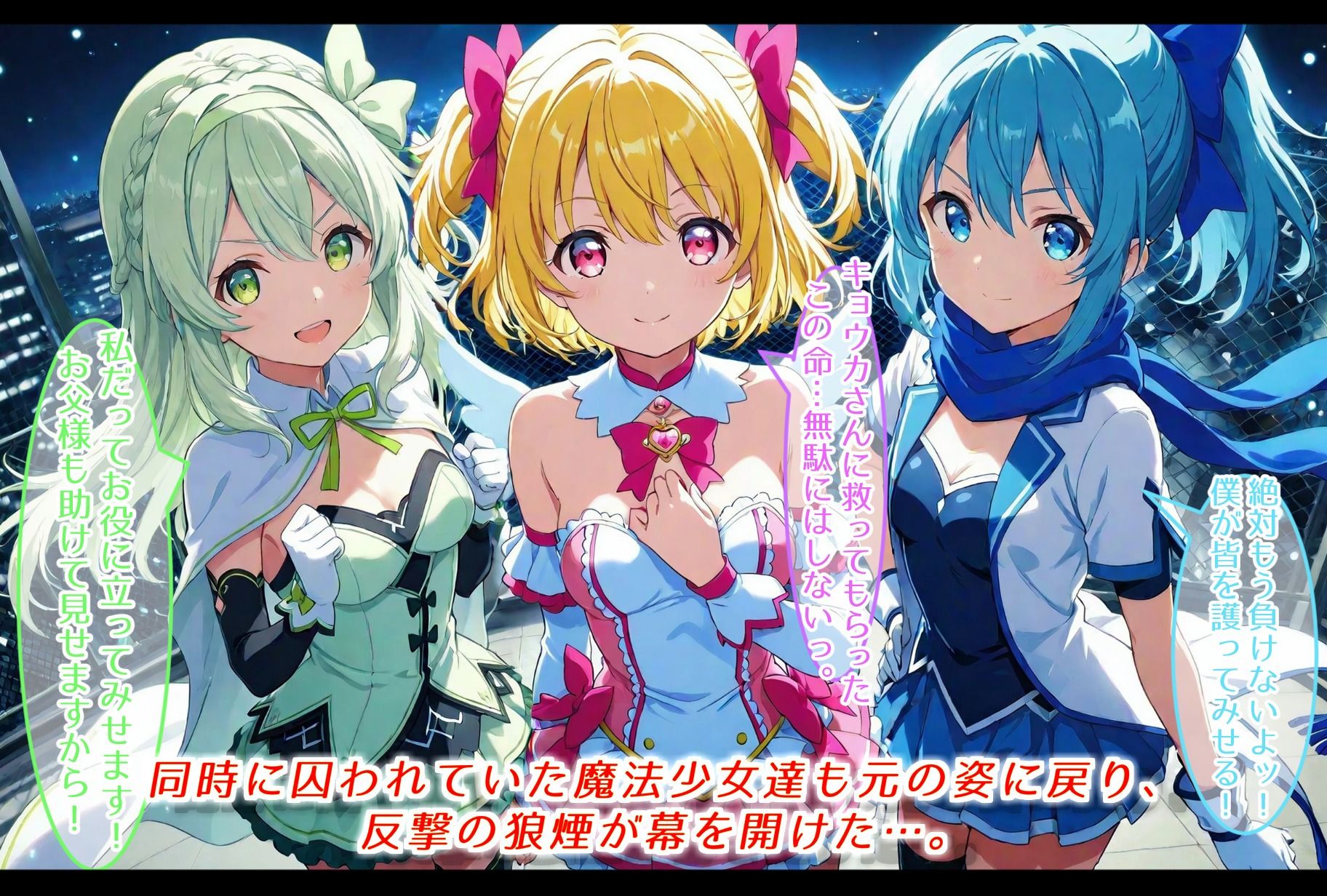 【無料エロ漫画】d_732172 最強の魔法少女、無様に散って苗床と化す(きなこもっち)