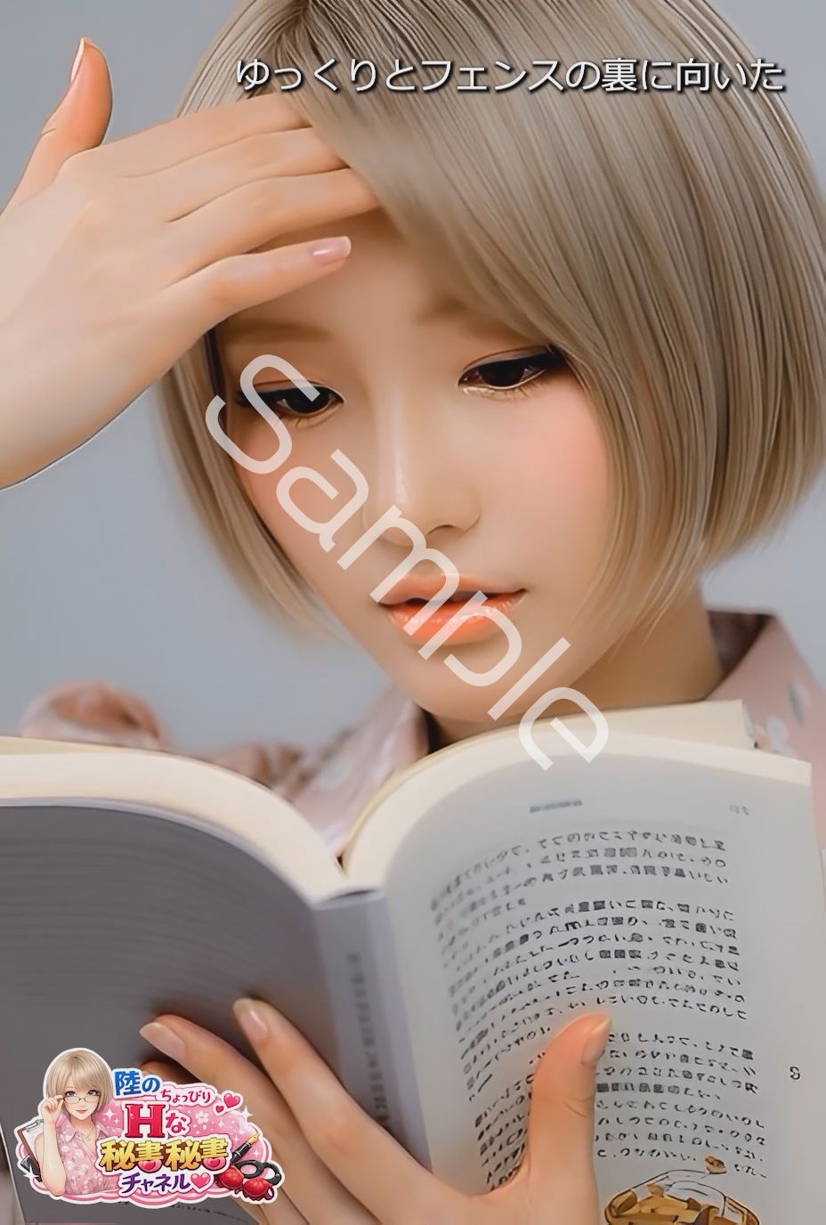 【▲100】国会議員（陳議院）・本藤まなの政策秘書『彩倉 陸（あやくら りく）』のちょっぴりHな秘書ヒショ話チャンネル:Vol.0001 官能小説朗読・女子テニス部盗撮5回シリーズ・その1 画像3