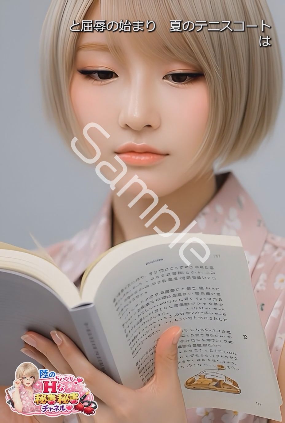 【▲100】国会議員（陳議院）・本藤まなの政策秘書『彩倉 陸（あやくら りく）』のちょっぴりHな秘書ヒショ話チャンネル:Vol.0001 官能小説朗読・女子テニス部盗撮5回シリーズ・その1 画像4