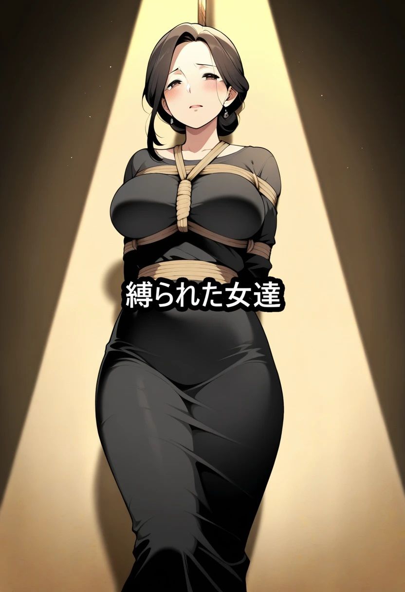 縛られた女達  着衣緊縛 画像1