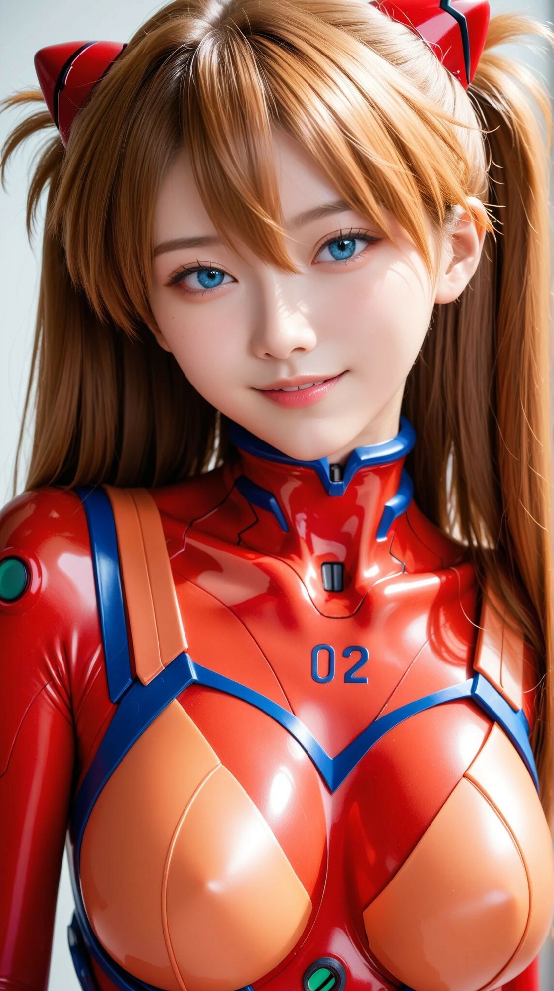 【超高精細】赤き誇り高き美少女「アス●」の背徳なる咆哮:近未来要塞での淫らな記録_0