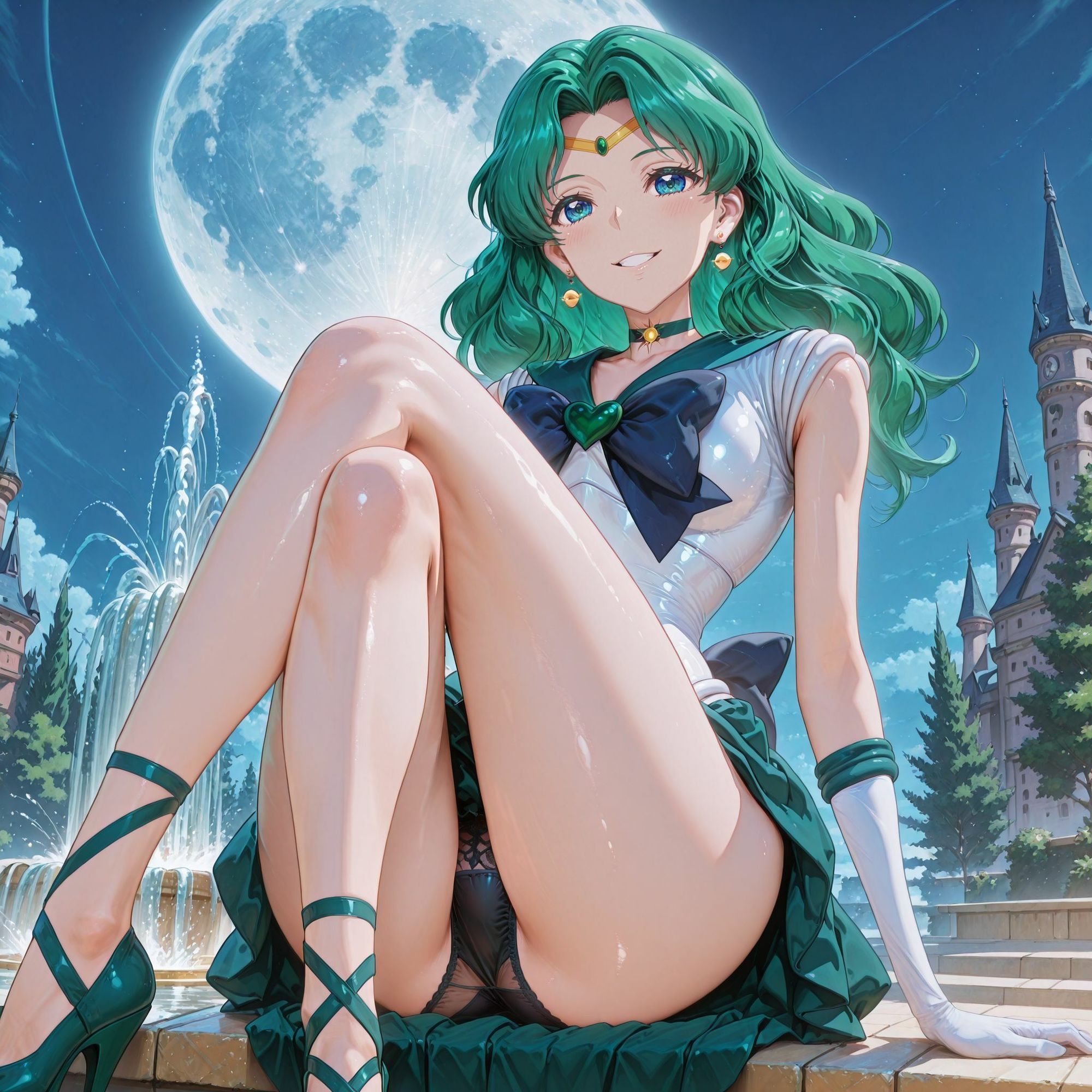 【衣装多種】綺麗なお姉さまの代表格み〇るお姉さま(ネ〇チューン)のアヘ顔がエロすぎてもう_玩具オナニー編 画像1