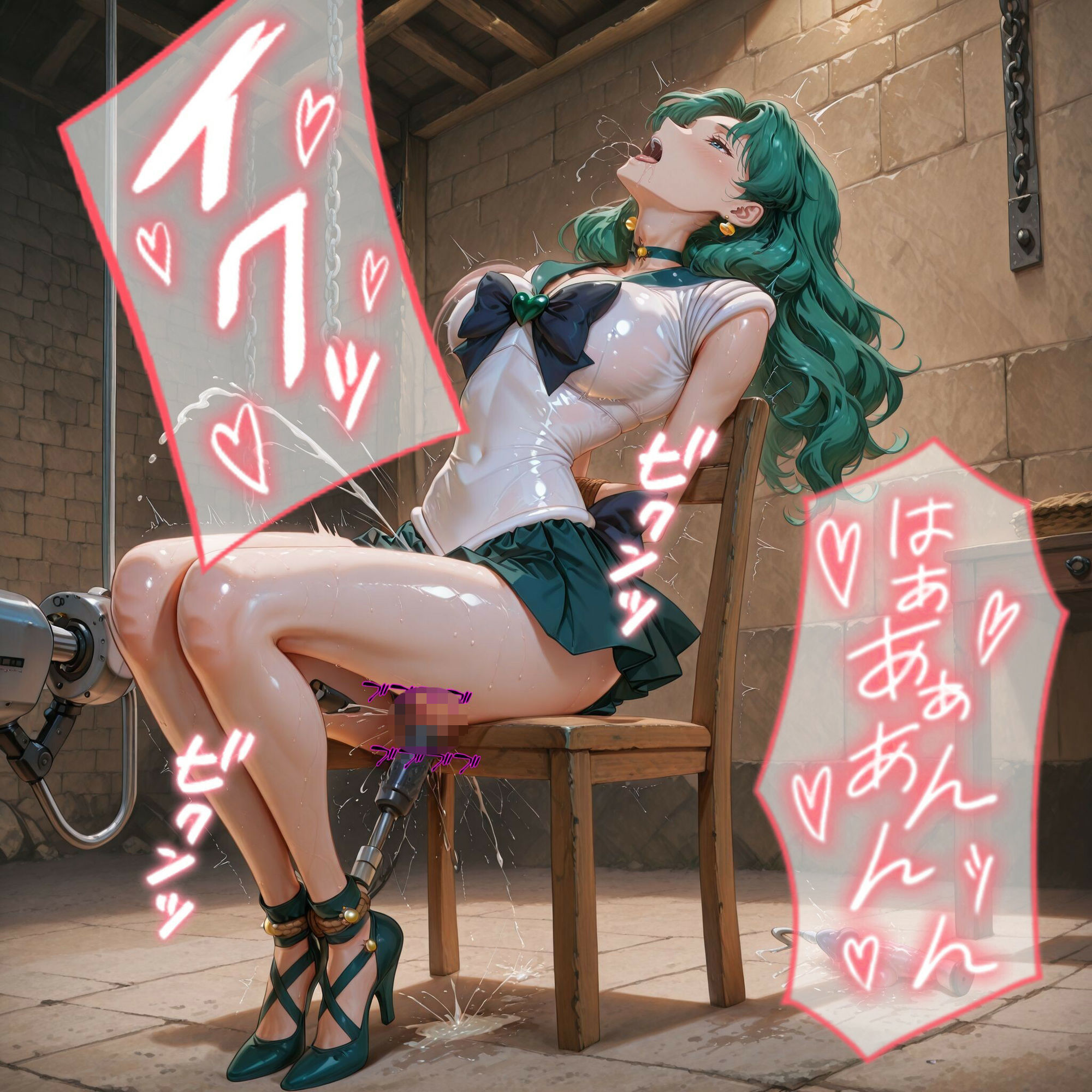 【衣装多種】綺麗なお姉さまの代表格み〇るお姉さま(ネ〇チューン)のアヘ顔がエロすぎてもう_玩具オナニー編 画像4