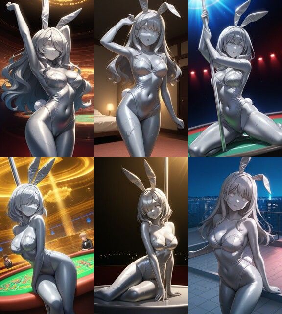 石化したバニーさん 画像1