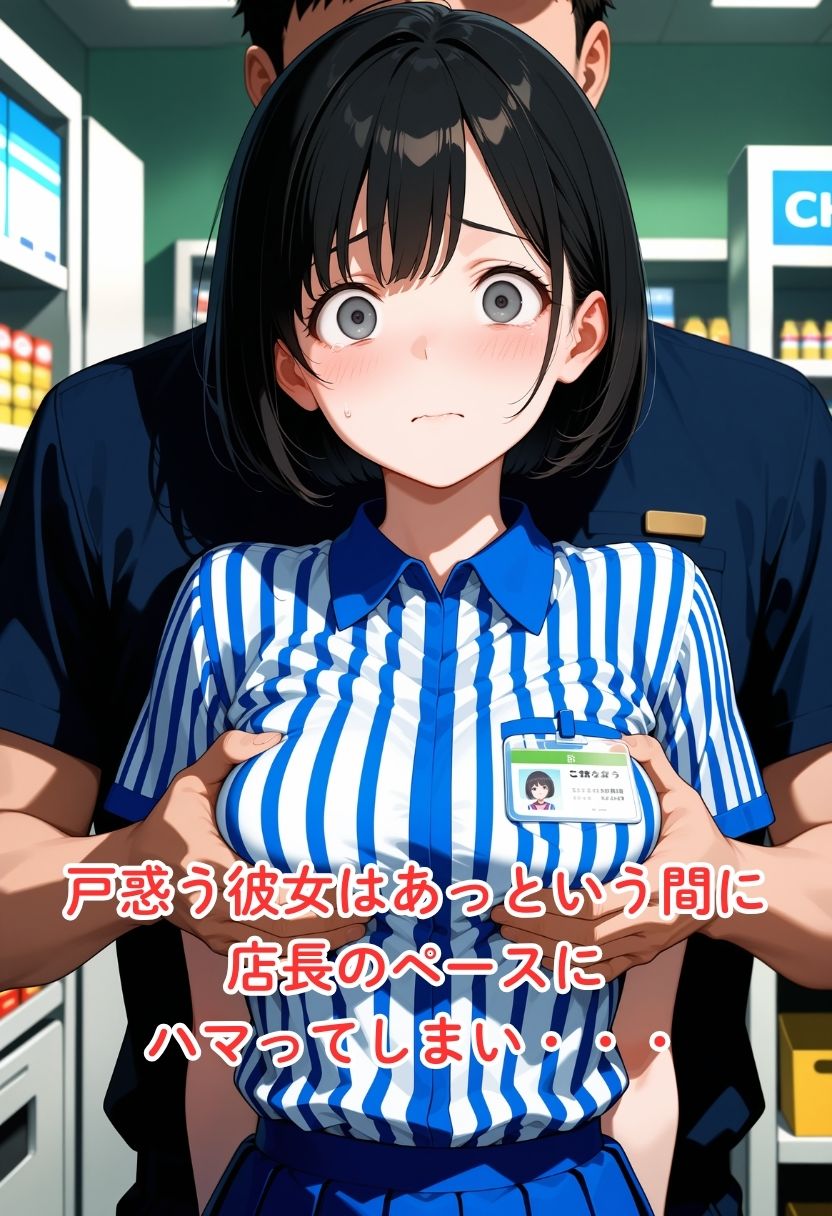 【アニメ】彼氏大好き女子大生が店長の強引寝取りに堕ちるまで 画像3