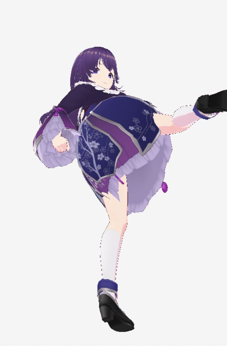 和柄の洋風ドレスの巨乳美女（セリフなし  3DCGモデル  イラスト集） 画像10