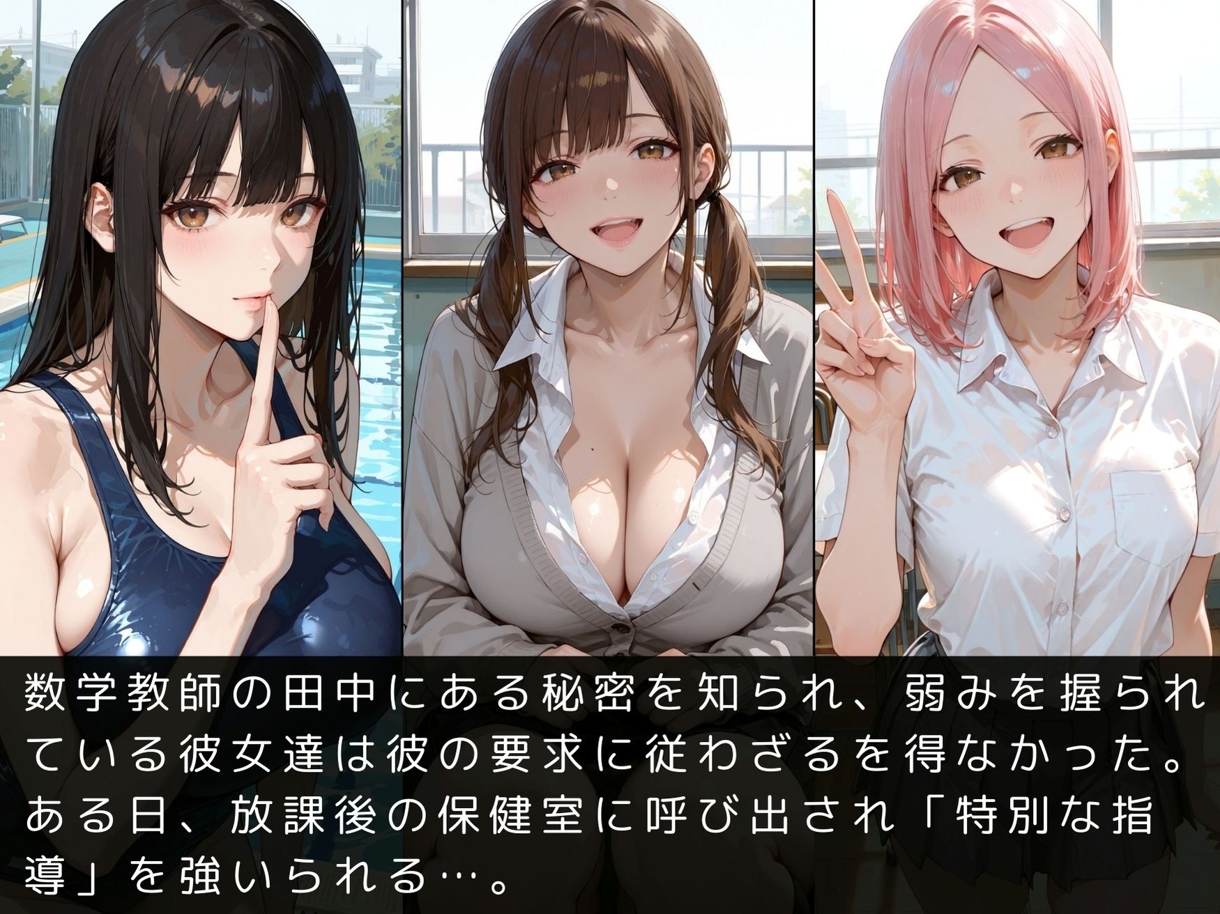 【4Kアニメ】放課後の性指導 〜教師のハメ撮り流出  動画編 画像3