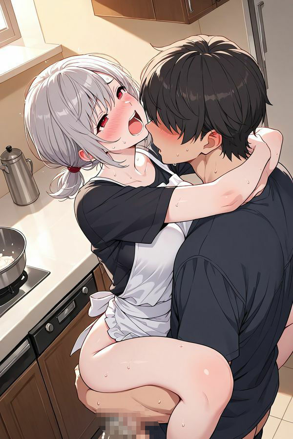 料理中の彼女に 画像3