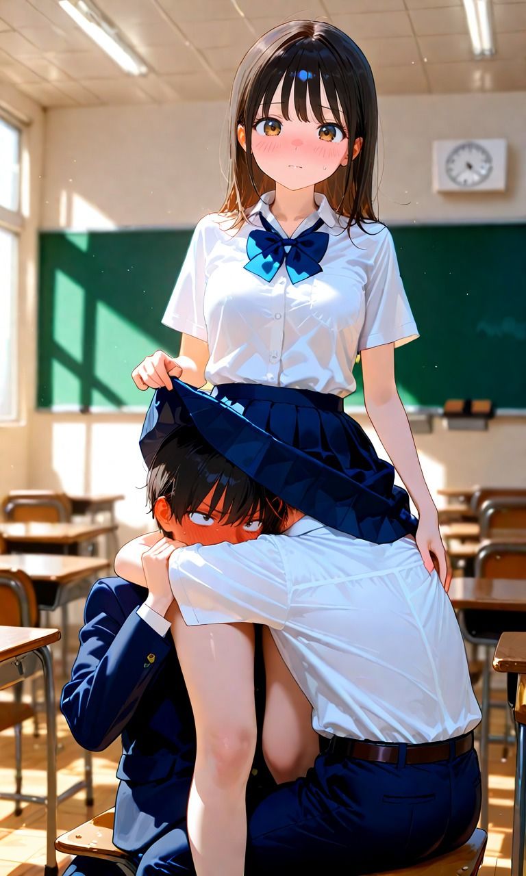 女子校生のスカートの中にもぐりたいっ！ 画像4