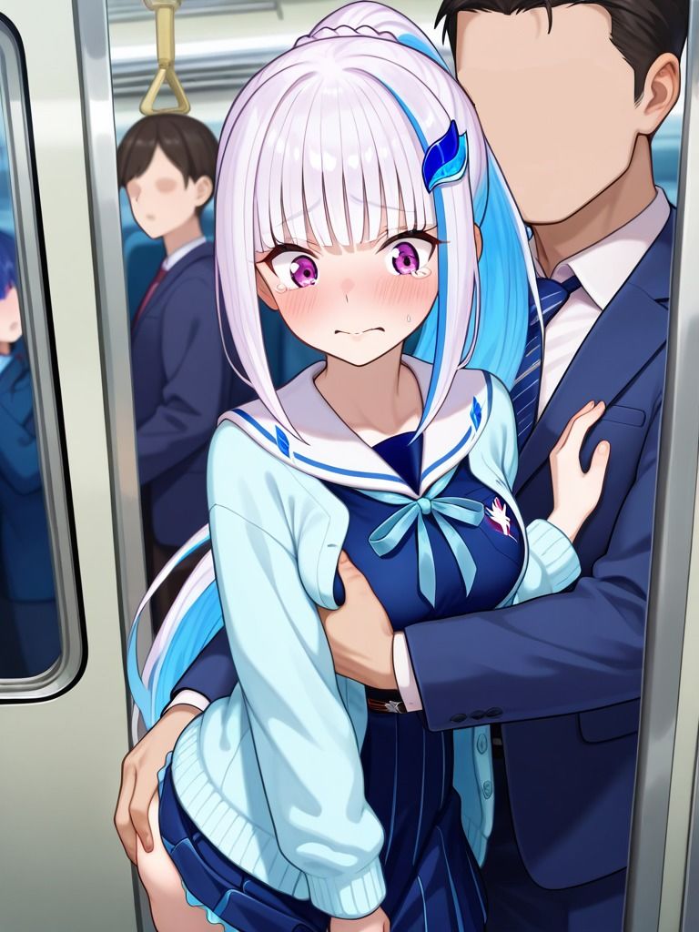 リ〇・ヘルエスタ 痴〇電車 画像2