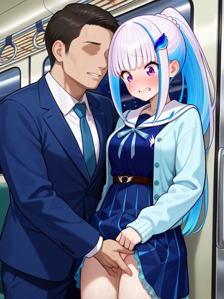 リ〇・ヘルエスタ 痴〇電車 画像4