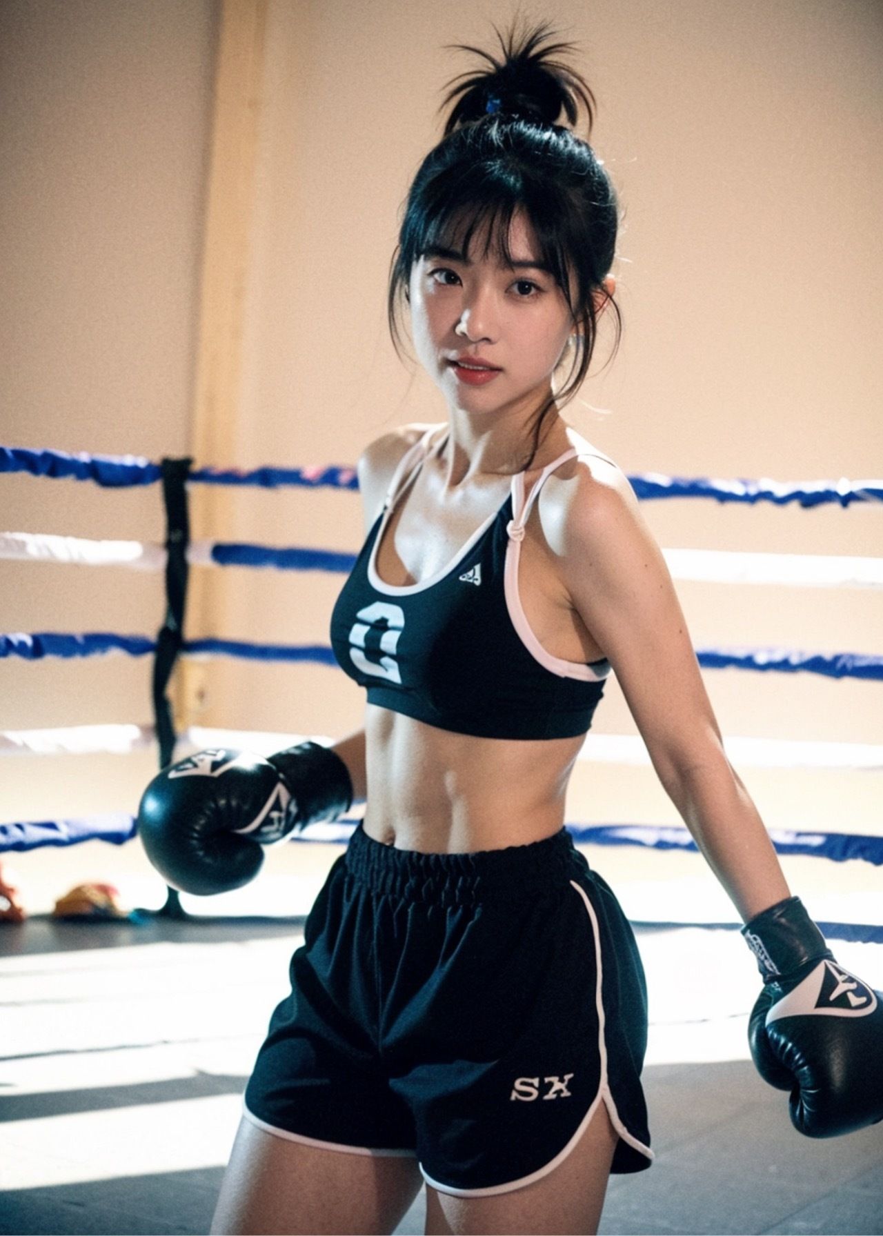 AIモデル  虎谷カレン  拳闘姫伝 画像1