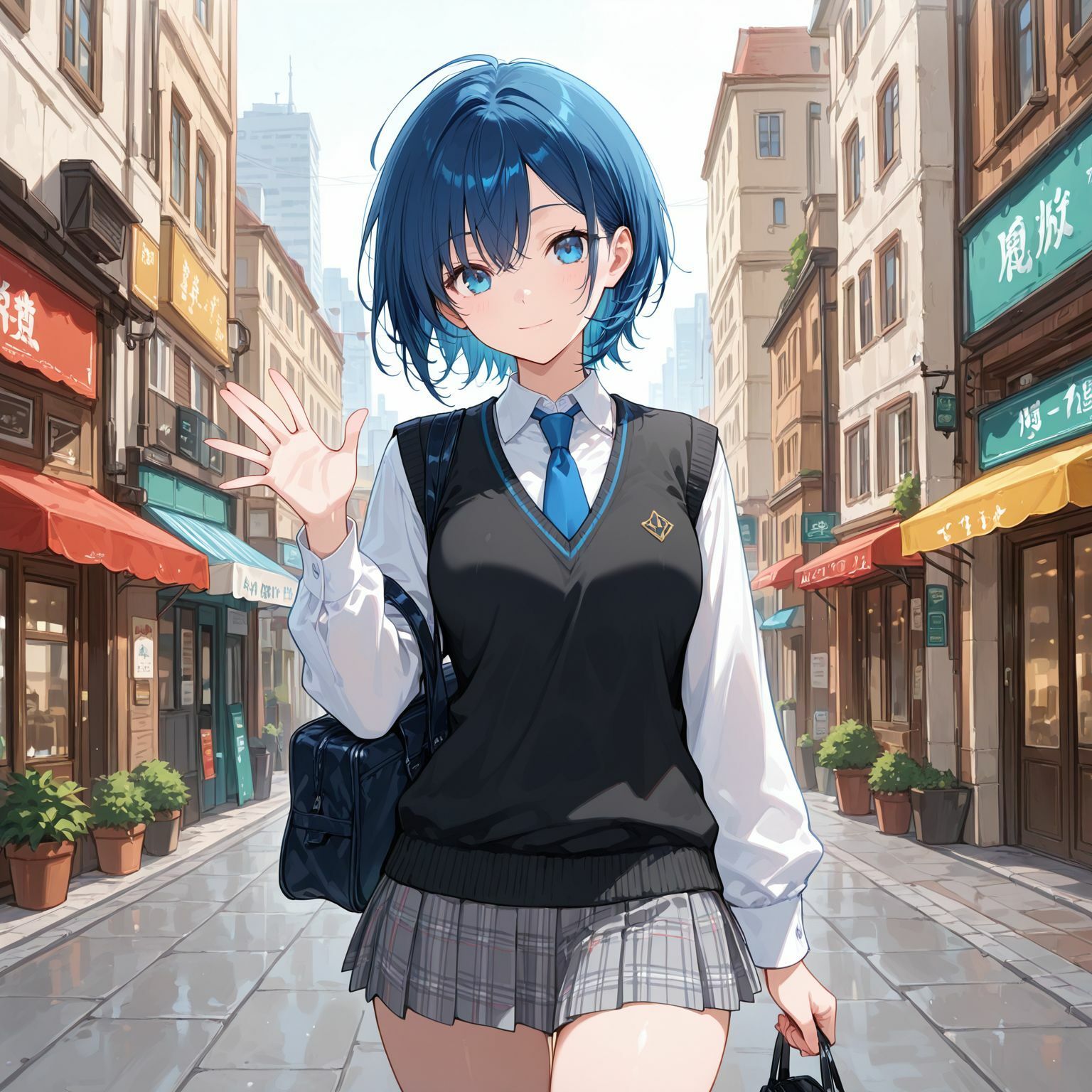 クールでボーイッシュなJKとお家セックス 画像1