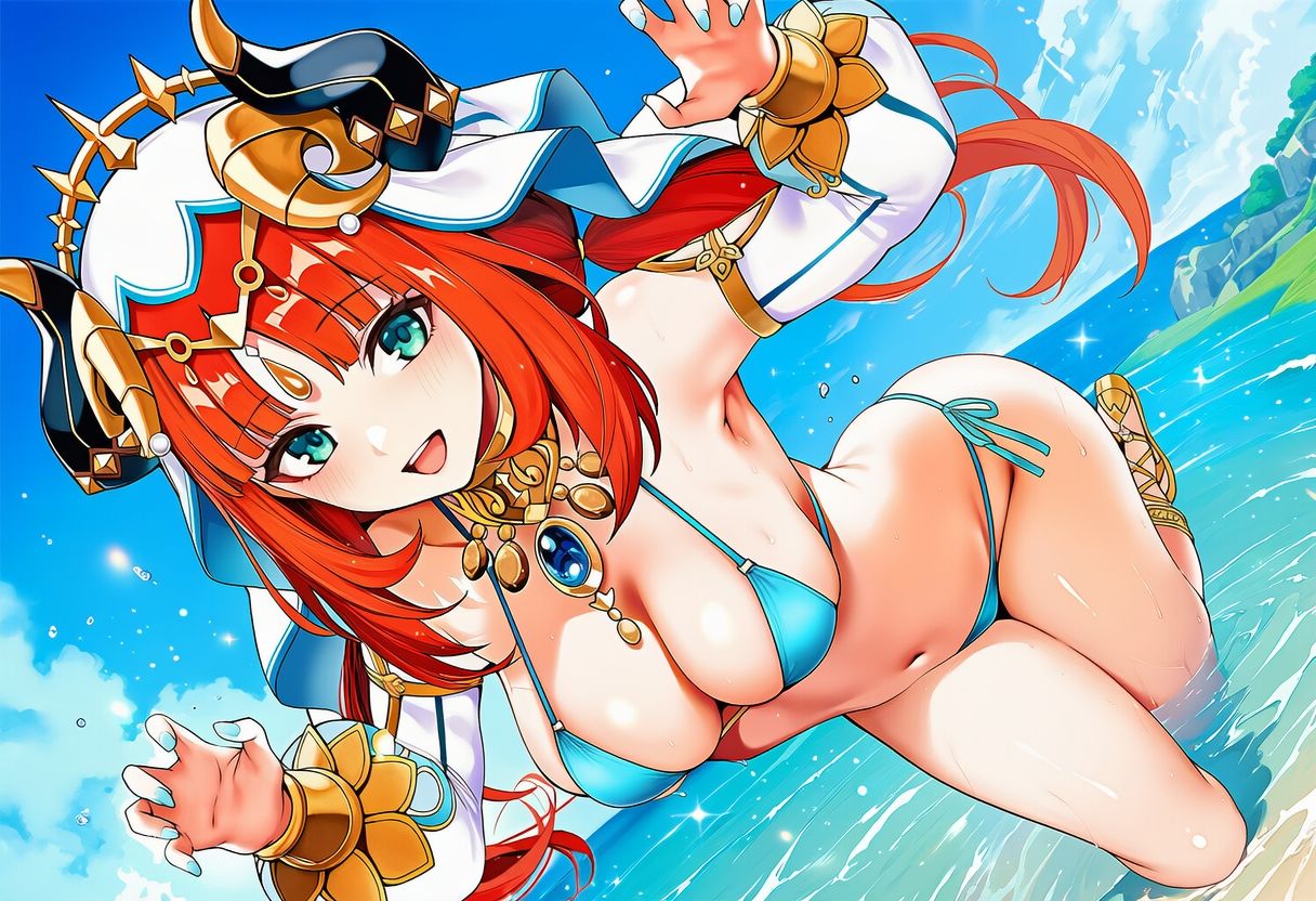 原◯ ニ◯ロウ 水着グラビ アイラスト集 画像4